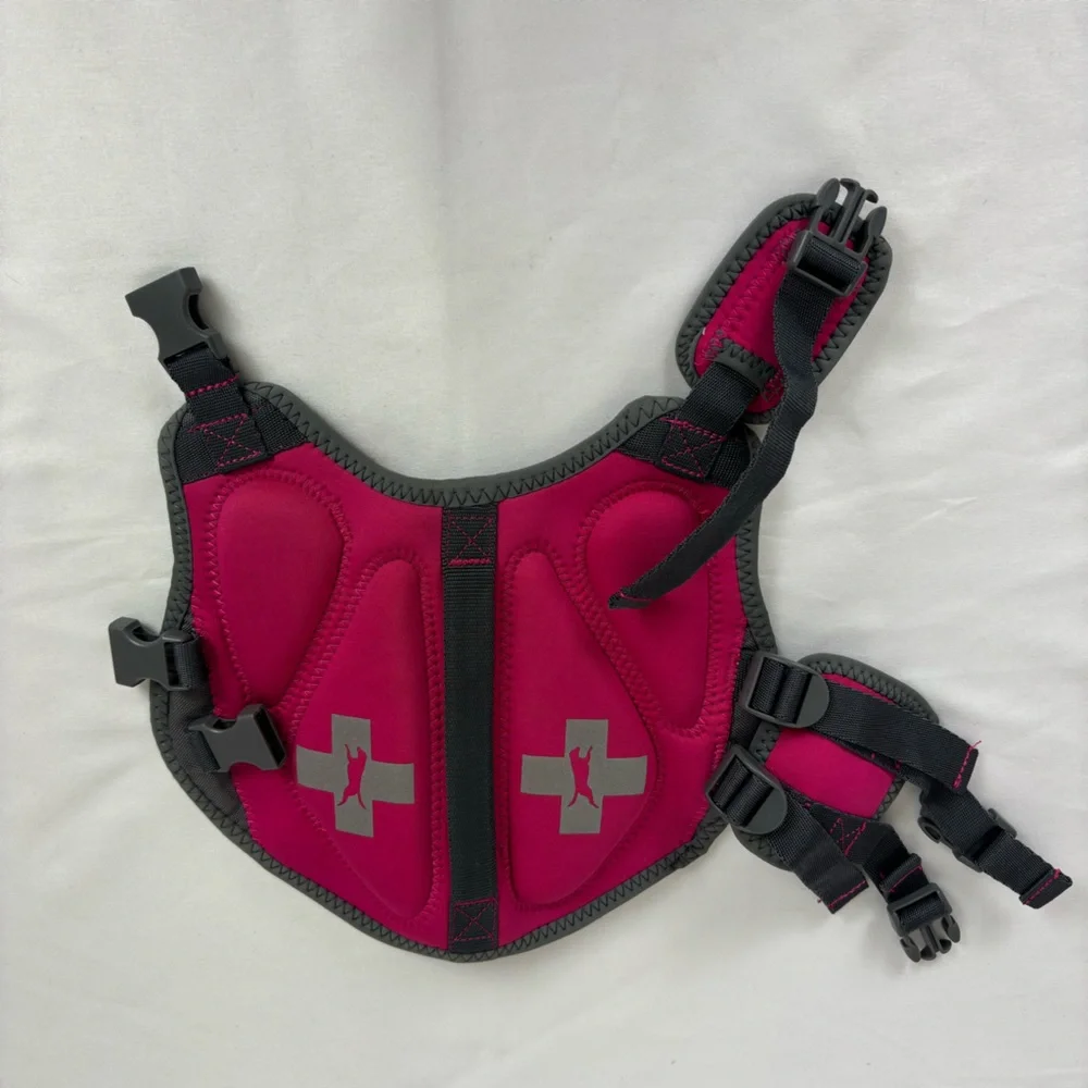 Top Paw Dog Floatation Aid Device Neoprene Life Jacket Pink X-Small 5-15 lbs